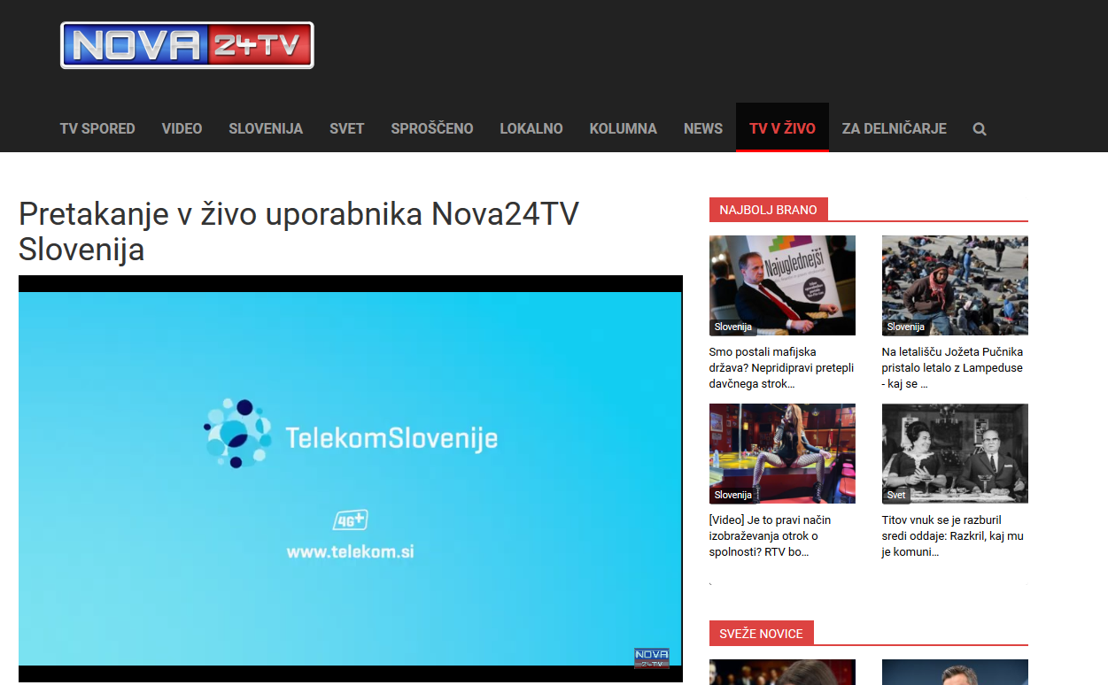 Telekom Slovenije: Zakaj oglašuješ na vsebinah sovraštva?